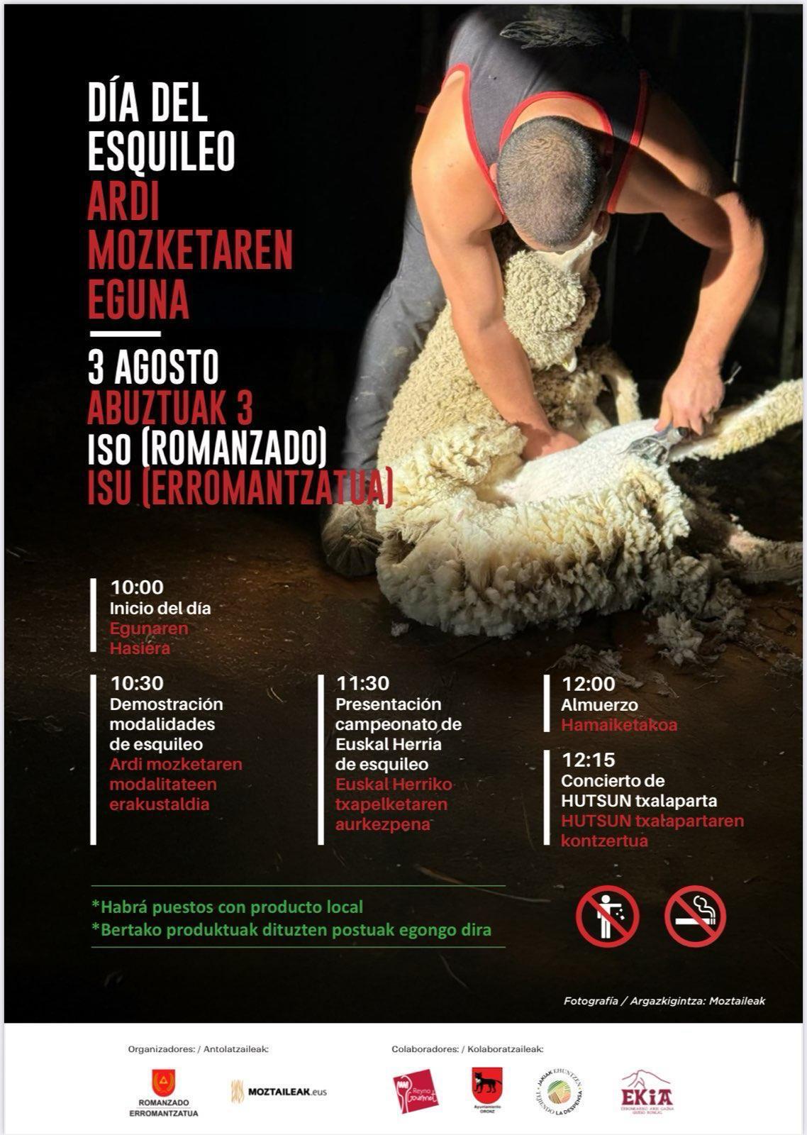 ARDI MOZKETAREN EGUNA (Iso)