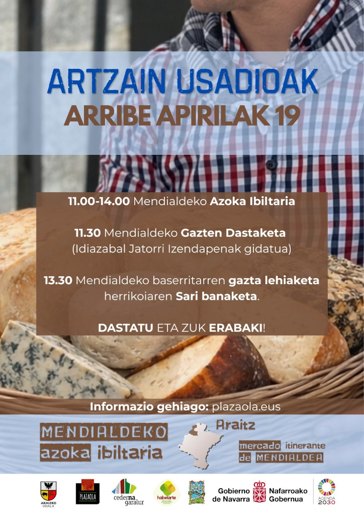 Mercado itinerante de Mendialdea (Arribe)