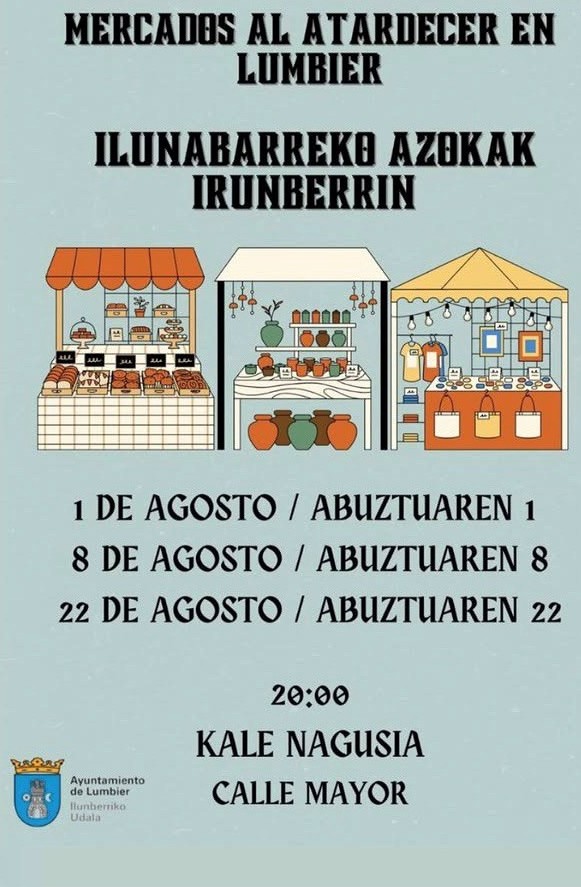 Mercados al atardecer en Lumbier (Lumbier)