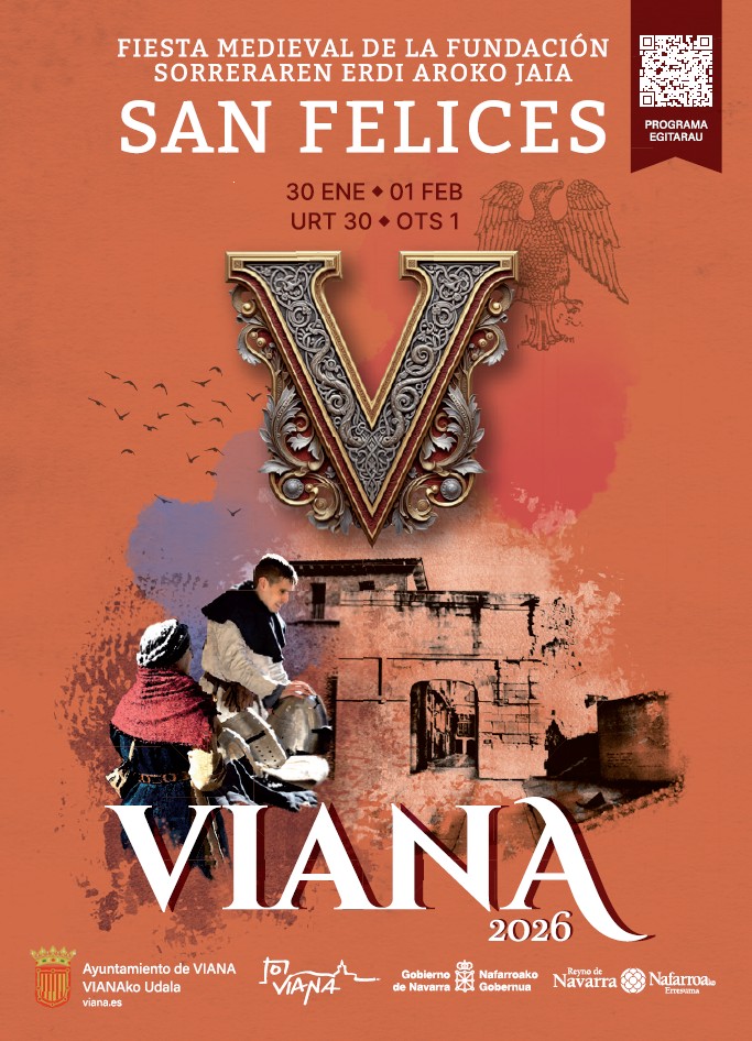 FIESTA MEDIEVAL DE LA FUNDACIÓN – SAN FELICES 2026 (VIANA)