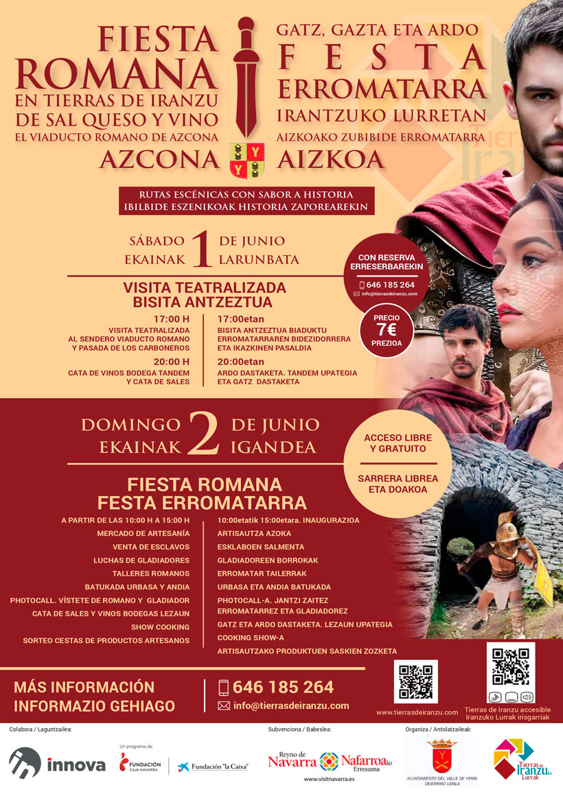 FIESTA ROMANA EN TIERRAS DE IRANZU (AZCONA)